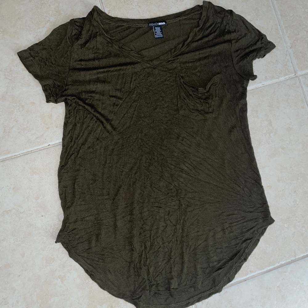 Fashion Nova Flowy Shirt